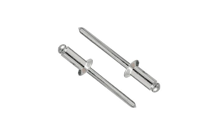 Заклепка DIN 7337: відривна плоска головка АL/А2