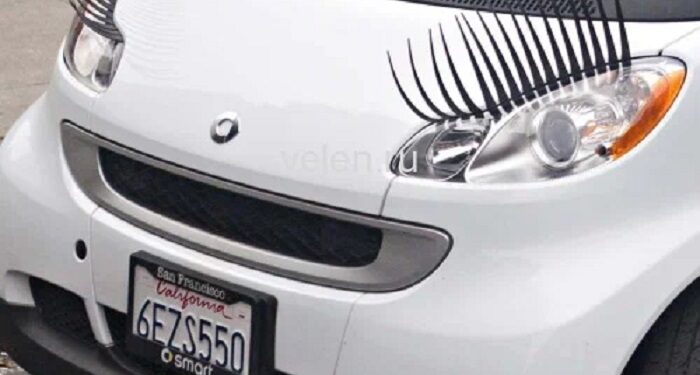 Реснички на фары и главные трудности их выбора