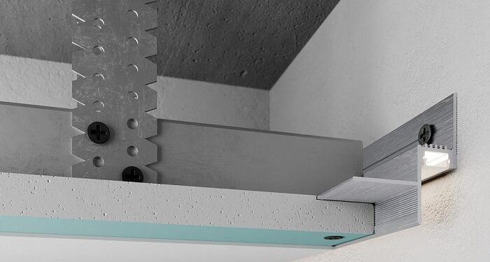 Теневой профиль для гипсокартона Mriya Shape в Украине